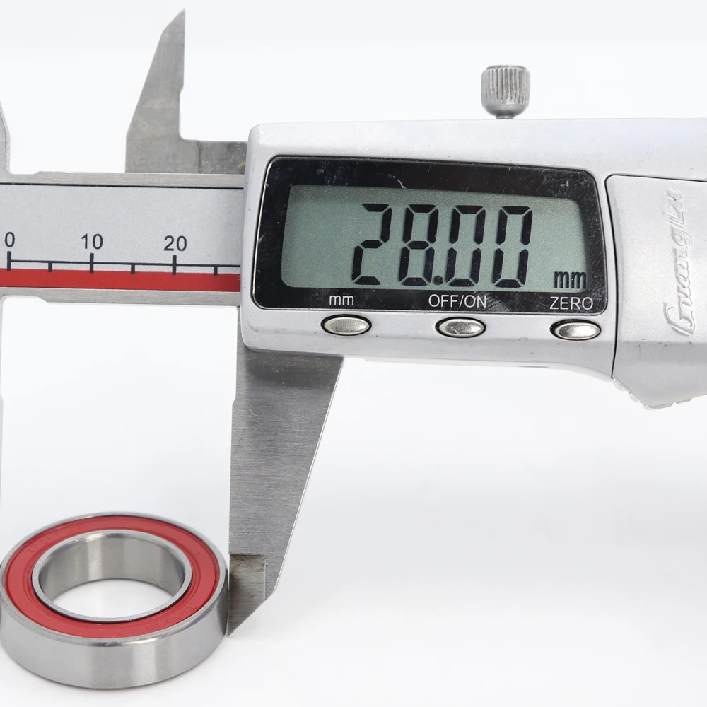 ABEC-5 자전거 베어링 수리 부품, 17287-2RS 볼 베어링, 17287RS 61902/17, 17*28*7mm, KOOZER XM490 BM440 허브 패스스 Novatec