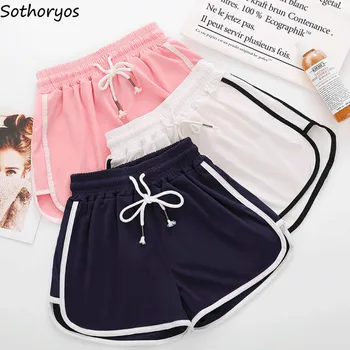 

Shorts Women 2020 New Summer Loose Korean Style Comfortable Soft Leisure All-match Womens Short Trousers Female Trendy Daily