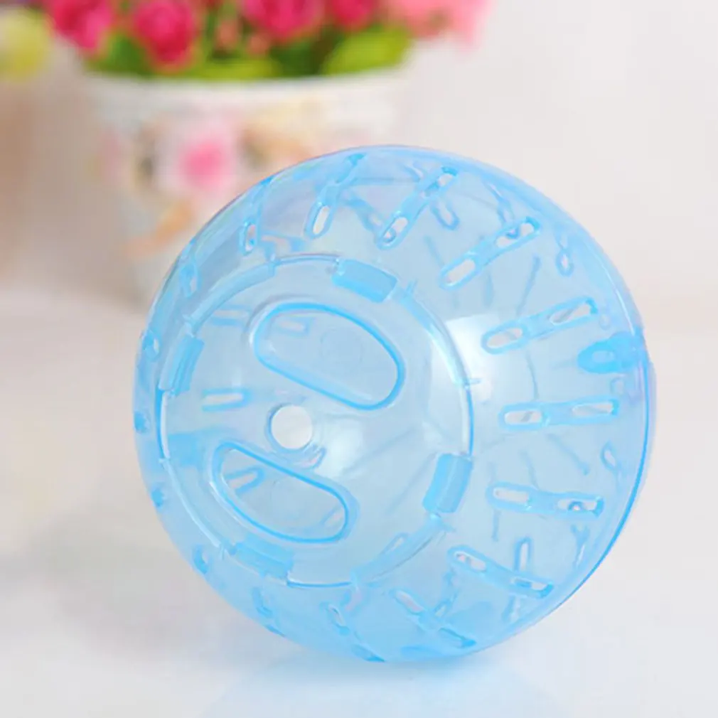 Bright Color Pets Playing Toys Plastic Pet Rodent Mice Jogging Ball Toy Hamster Gerbil Rat Exercise Balls Play Toys