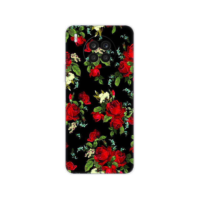 Honor 50 Lite Case 6.67inch Silicon Back Cover Phone Case For Huawei Honor 50 Lite Soft Case TPU Bumper 50Lite Light Funda