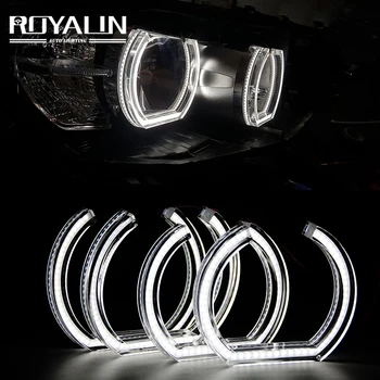 

LED Angel Eyes Halo Rings DRL 105mm 120mm 128mm For Nissan BMW Z4 M3 M4 M5 E90 E91 E92 E60 E82 E87 F10 F13 F30 F31 X6 E71 E72