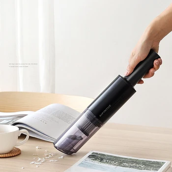 

Aspirador de mano sin cables, potente aspirador ciclónico de succión, recargable, portátil, carga rápida 6053, para cabello de m