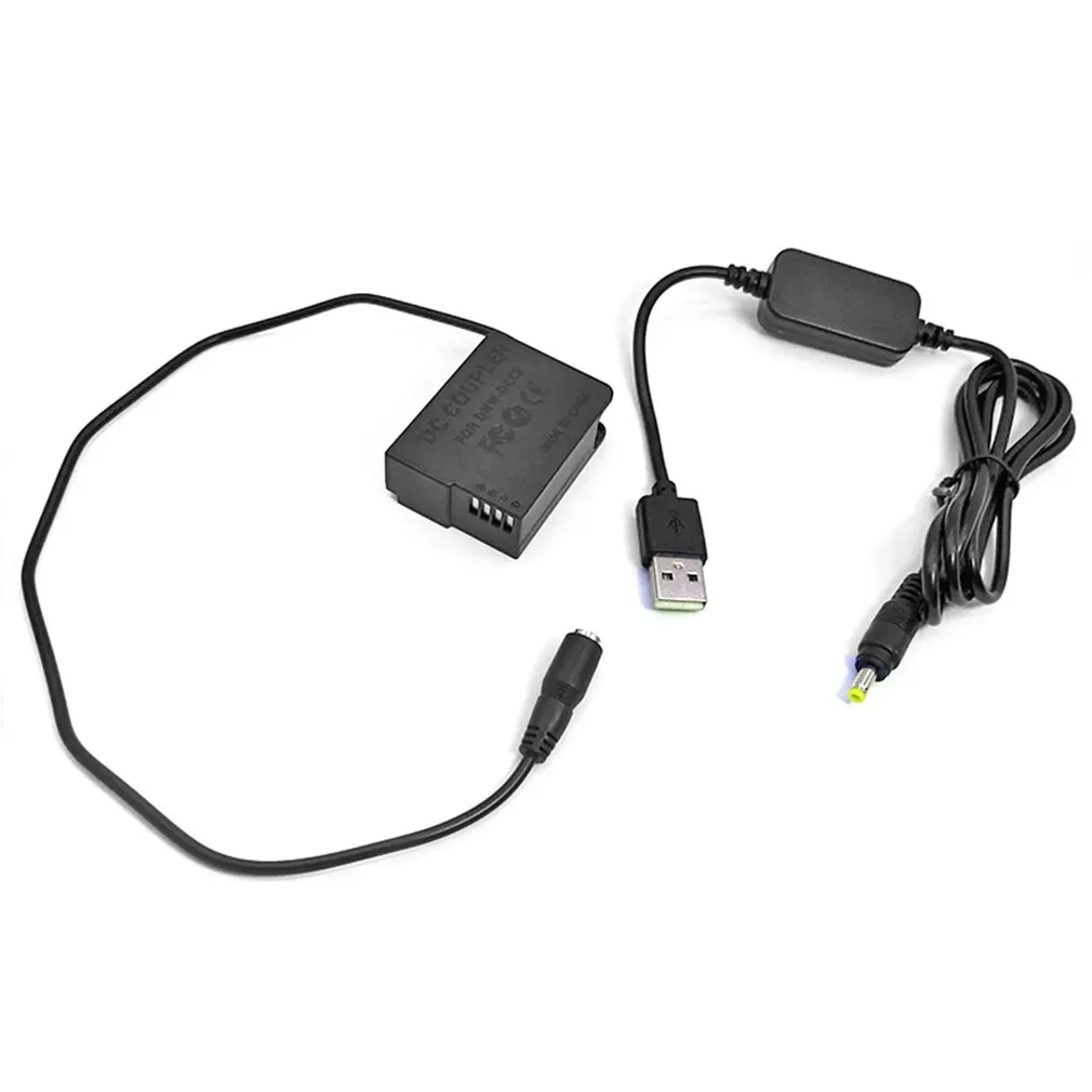 DCC8 соединитель прямого тока DMW-BLC12 поддельные батареи с USB кабелем для цифрового фотоаппарата Panasonic DMC-FZ1000 FZ2000 FZ2500 FZ300 G7 G6 G5 GH2 FZH1 Камера