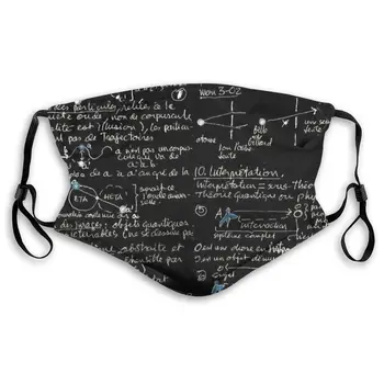 

Blackboard Masks With filter Washable & Reusable Anti Dust Breathable Mask With Adjustable Ear Loops