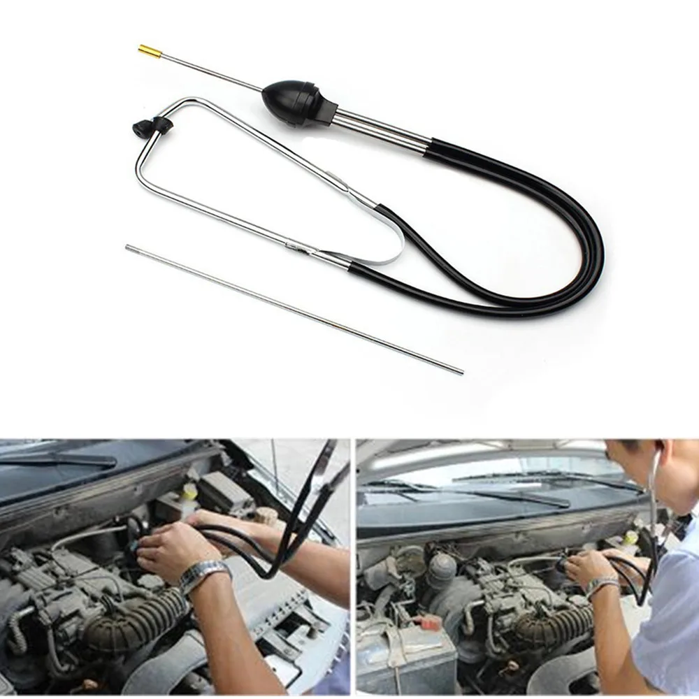 Car Stethoscope Auto Mechanics Engine Cylinder Stethoscope Hearing Tool for Engine Tester Diagnostic Tool Universal Styling