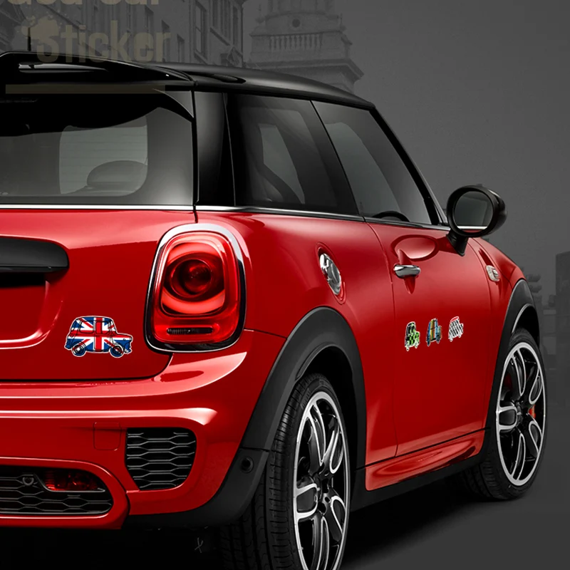 Креативная винтажная Классическая Автомобильная наклейка для BMW MINI COOPER F54 F55 F56 F60