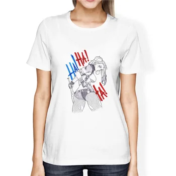

Suicide Squad Sexy Fun Harley Quinn T Shirt Womens Top Tee Harajuku Tshirt