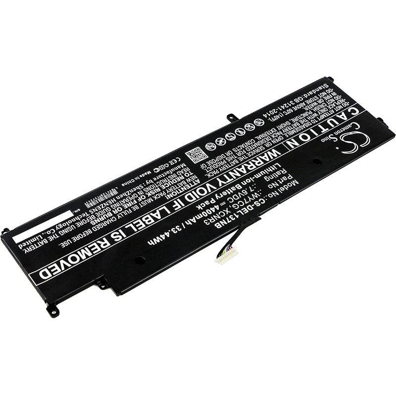 Обновленная батарея Cameron Sino для DELL Latitude 13 7370