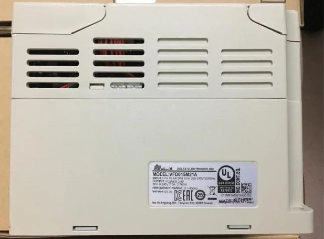 Новинка VFD015M21A VFD-M драйвер двигателя переменного тока с переменной частотой 1 фаза