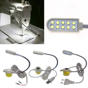 

LED Bulbs Sewing Light Gooseneck Lamp Magnetic Mounting Beige White Tools