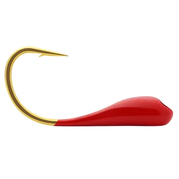 

5 Pieces / Box Fish Hooks 45 Degrees Obliquely Overturned Hook Not Blocked Mouth Barbed Bionic Hooks Luya Hook Fishing Tackle