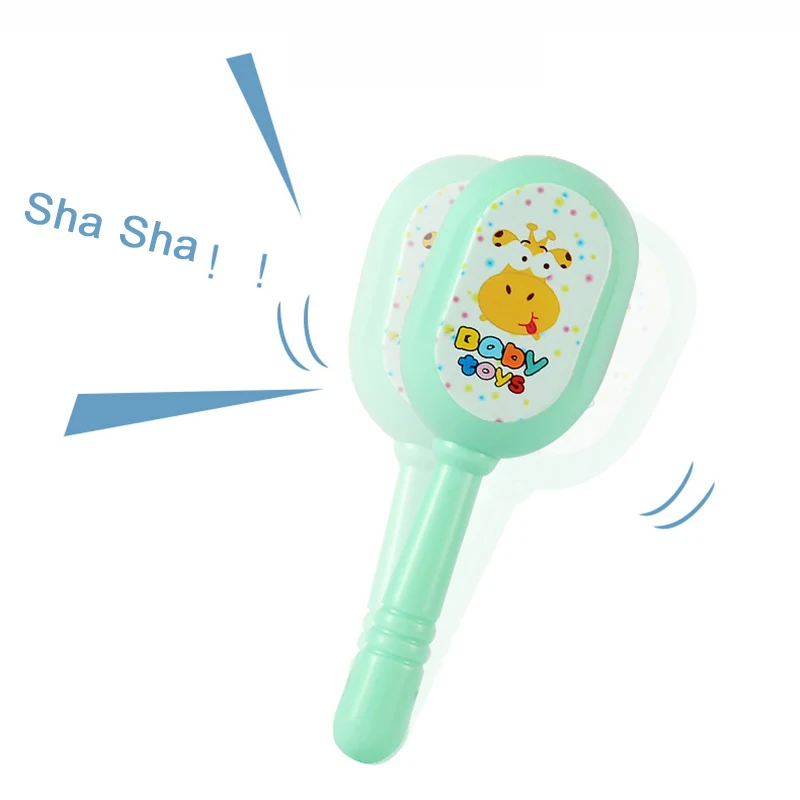 Kids6 pcs/set Musical Instrument Toy Trumpet Drum Sand Hammer Band Kit Children Music Toy Colorful Baby Educational Toy Gift