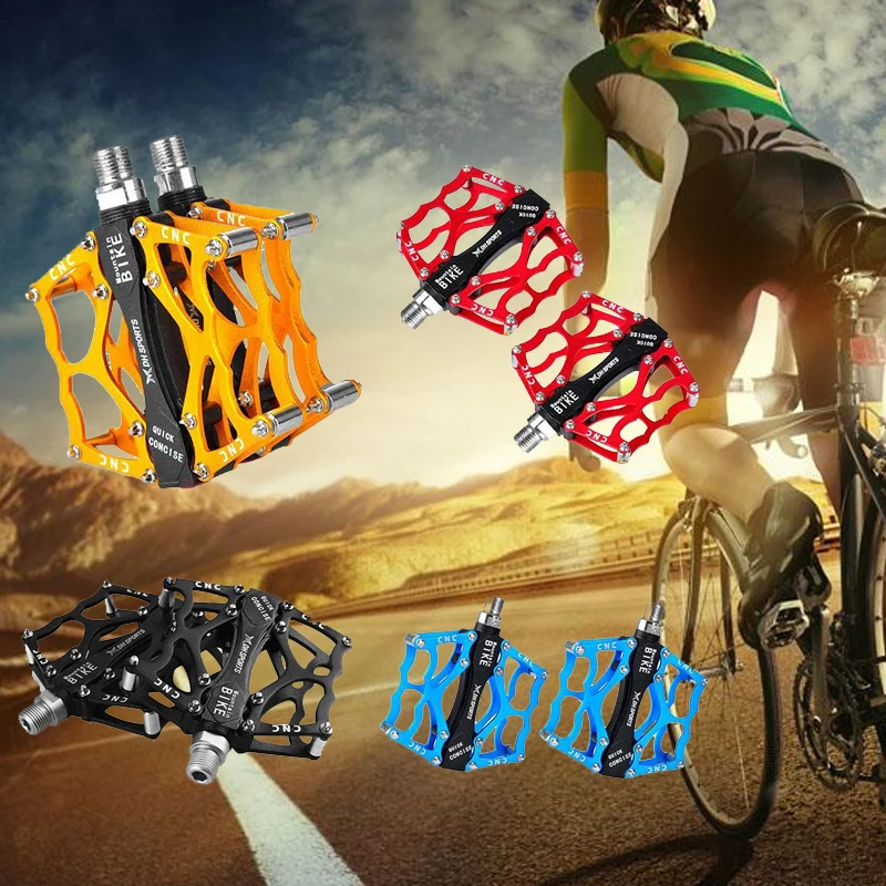 Пара 9/16 ''велосипедный велосипед Велоспорт MTB платформы алюминиевые педали герметичный Подшипник