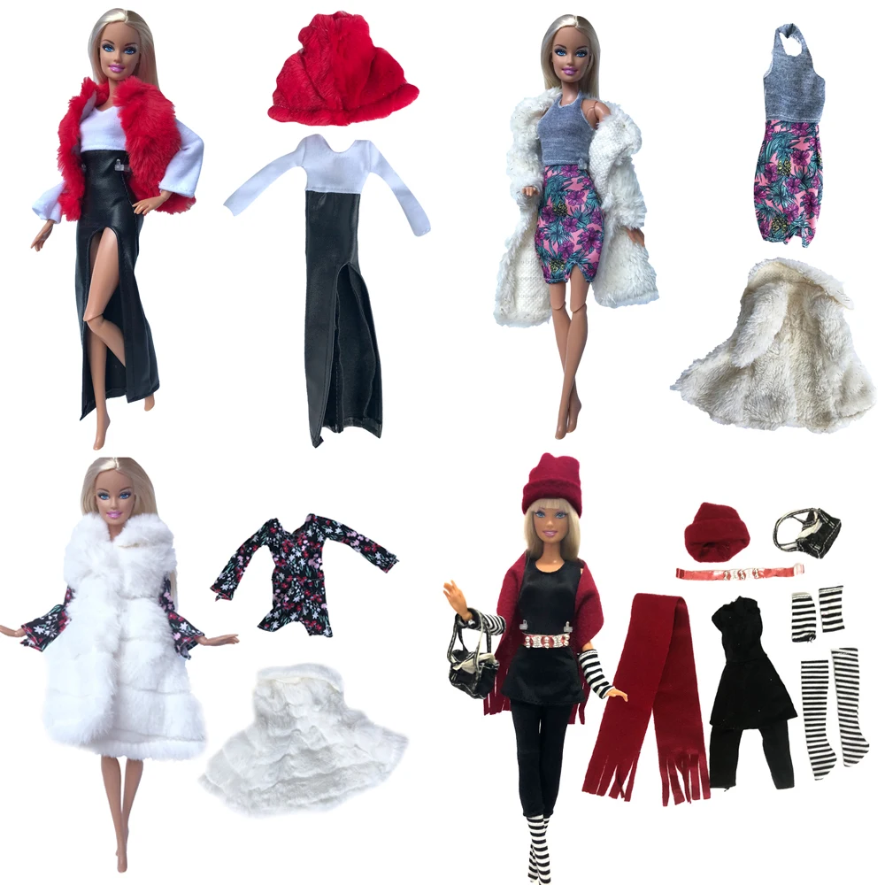 NK Mix Style Doll Coat Fashion Outfit Daily Casual Wear Trousers Top Clothes for Barbie Accessories DIY Toy JJ | Игрушки и хобби