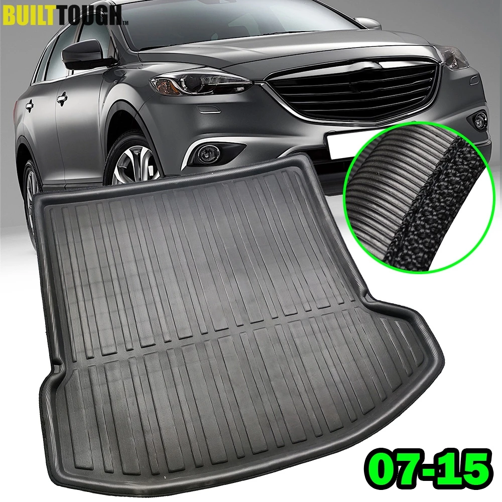 For Mazda CX 9 CX9 2007 2015 Heavy Duty Rear Cargo Floor Mat Boot Liner