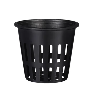 

40PCS Planting Net Cup Hydroponic Soilless Portable Lightweight Plant Container Mesh Basin Flower Holder for Office