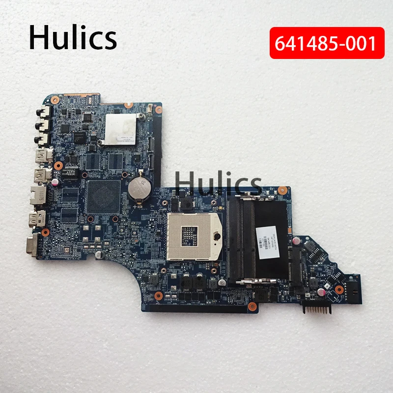Hulics оригинальная материнская плата для ноутбука HP DV6 DV6-6000 серия системная 641485-001
