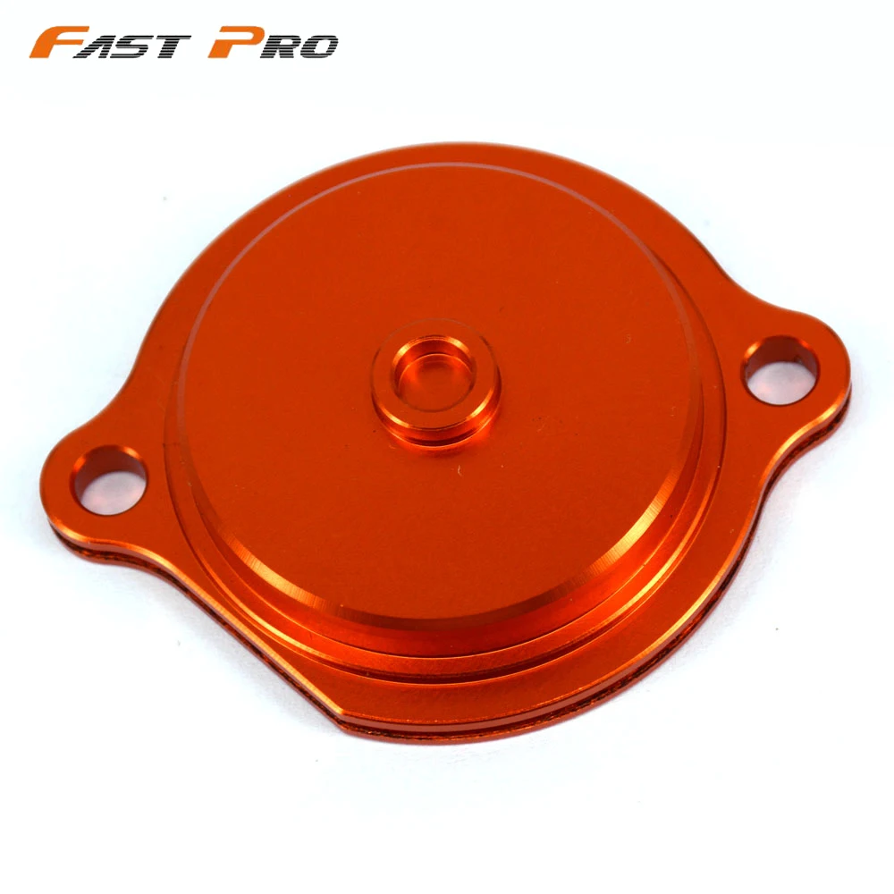 Motorcycle CNC Oil Filter Cover Cap For KTM SX SXF SXR XC XCW XCF EXCF XCFW 250 400 450 520 525 ADVENTURE 950 990 Dirt Bike images - 6