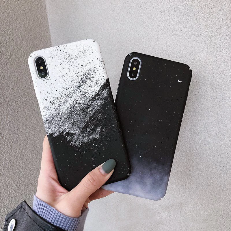 Черный Жесткий Чехол Для Телефона iphone SE 2020 11Pro X XR XS Max чехол для 11 Pro 6 s 8 7 Plus чехлы