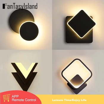 

Modern LED Wall Lamps AC180-265V Modern Simple Bedroom Lights Indoor Dining-room Corridor Lighting Acrylic Material