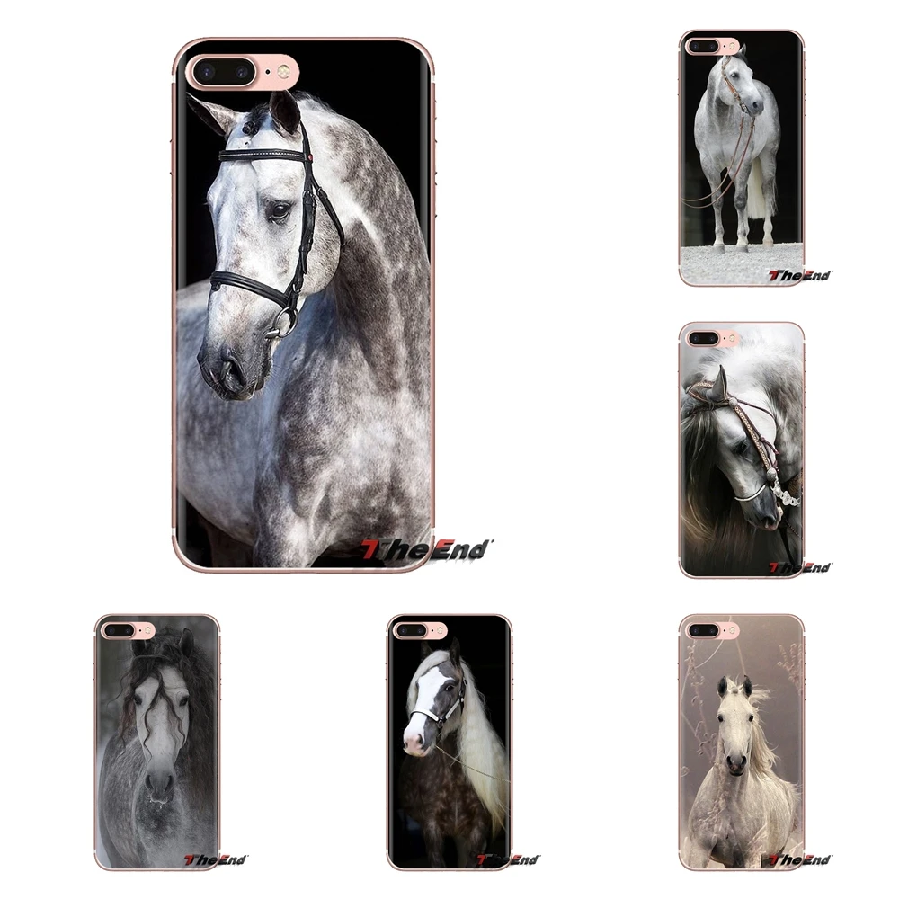 

Soft Transparent Cover Running Dappled Horse For Huawei P Smart Y6 P8 P9 P10 Plus Nova P20 Lite Pro Mini 2017 SLA-L02 SLA-L22 2i