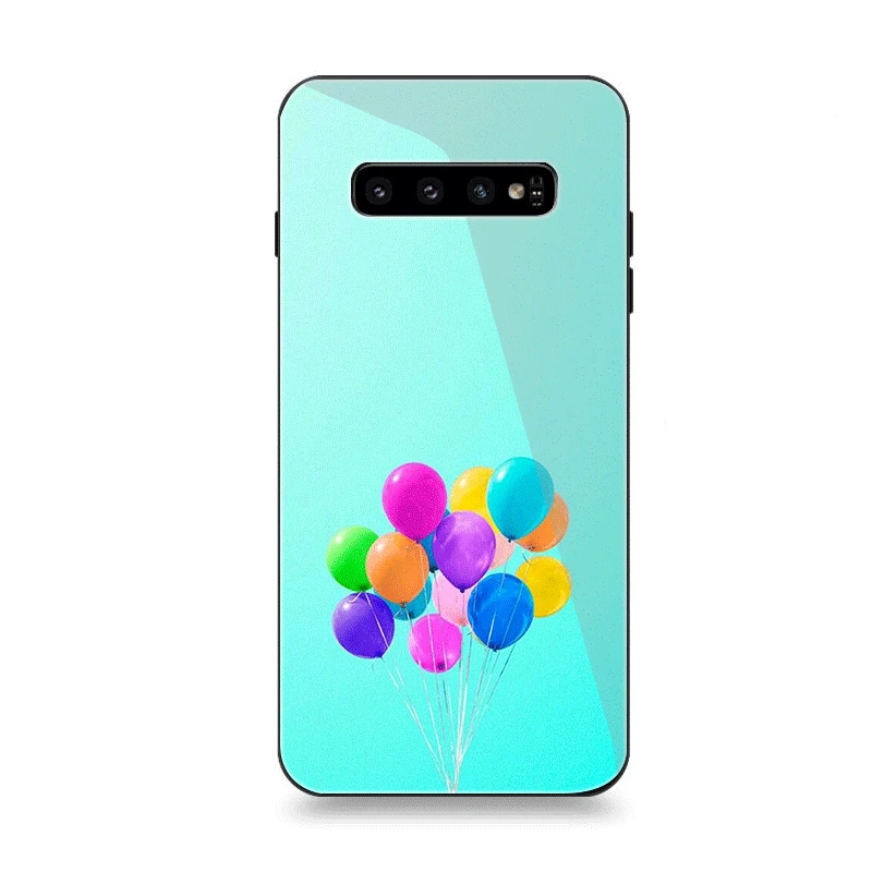 Мобильный чехол для телефона Стекло для samsung A10 A20 A30 A40 A50 A60 A70 S7 край S8 Plus Note 8 9 S10 крышка птица
