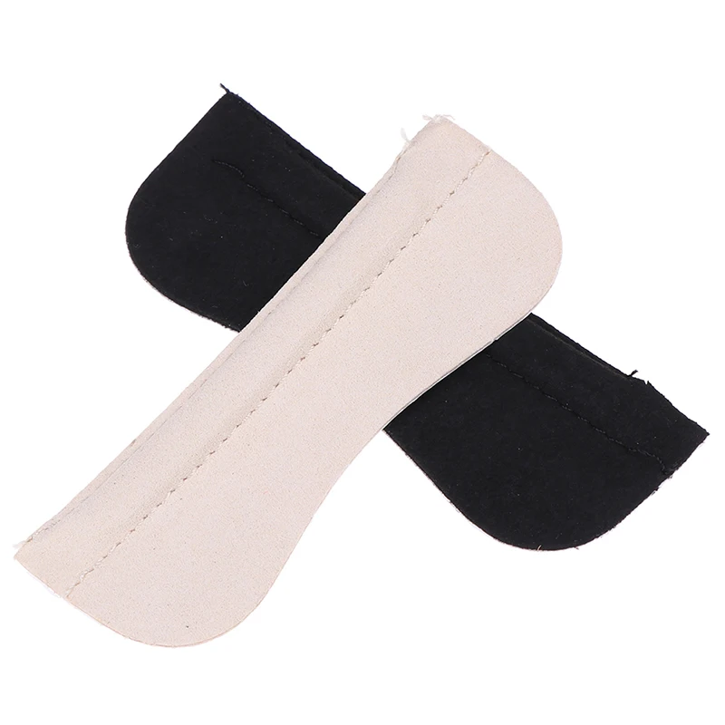 1 Pair Soft Fiber Back Heel Pads for High Heel Shoes Grip Adhesive Liner Foot Care Cushion Insert Pads Insoles