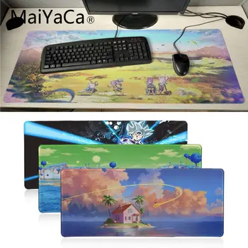 

MaiYaCa Dragon Ball Super Large MousePad Anime Otaku Mousepad Gaming Mouse Pad Lock Edge Large Natural Rubber 35x60cm Mouse Pad