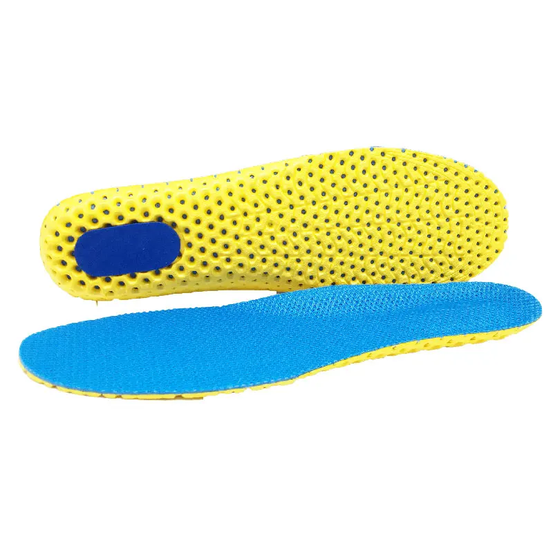 Спортивные стельки для обуви, Дышащие стельки для бега, ортопедические стельки для мужчин и женщин - Цвет: Blue