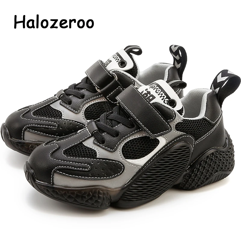 New Autumn Kids Casual Sneakers Baby Girls Running Shoes Children Mesh Sport Sneakers Boys Black Brand Chunky Sneakers Trainers