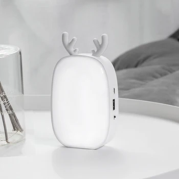 

Multi-function Table Lamp Portable USB Rechargeable LED Desk Lamp Cartoon Bed Led Light With Mobile Power for Kids Study Bedroom