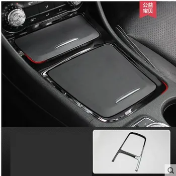 

Car Central Control Armrest Storage Box Frame Decoration Cover Trim For Mercedes Benz GLA X156 CLA C117 A Class Accessories