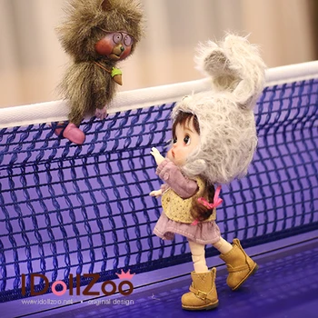 

● retro middle boots ● little cloth Blythe azone lati middle cloth ob11 beautiful knot pig ob24 holala