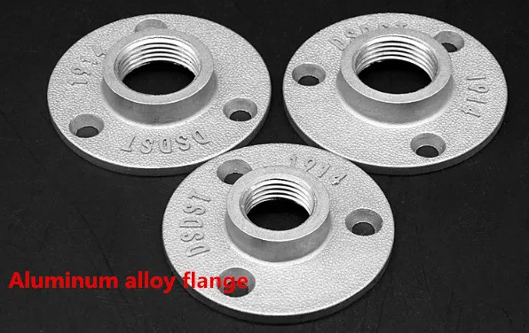 e Fittings Wall Mount Floor Vintage Hardware Tools Flange Piece Aluminum alloy f (5)
