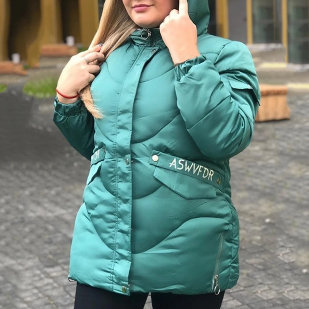 2019 модные куртки пальто для женщин теплая зимняя куртка парки Повседневная