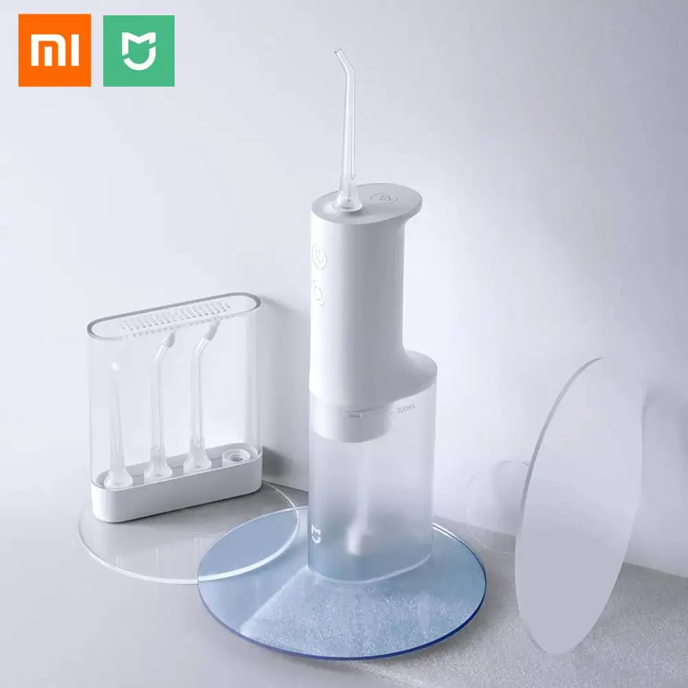 Ирригатор для полости рта Xiaomi Mijia 4 режима 200 мл IPX7 | Электроника