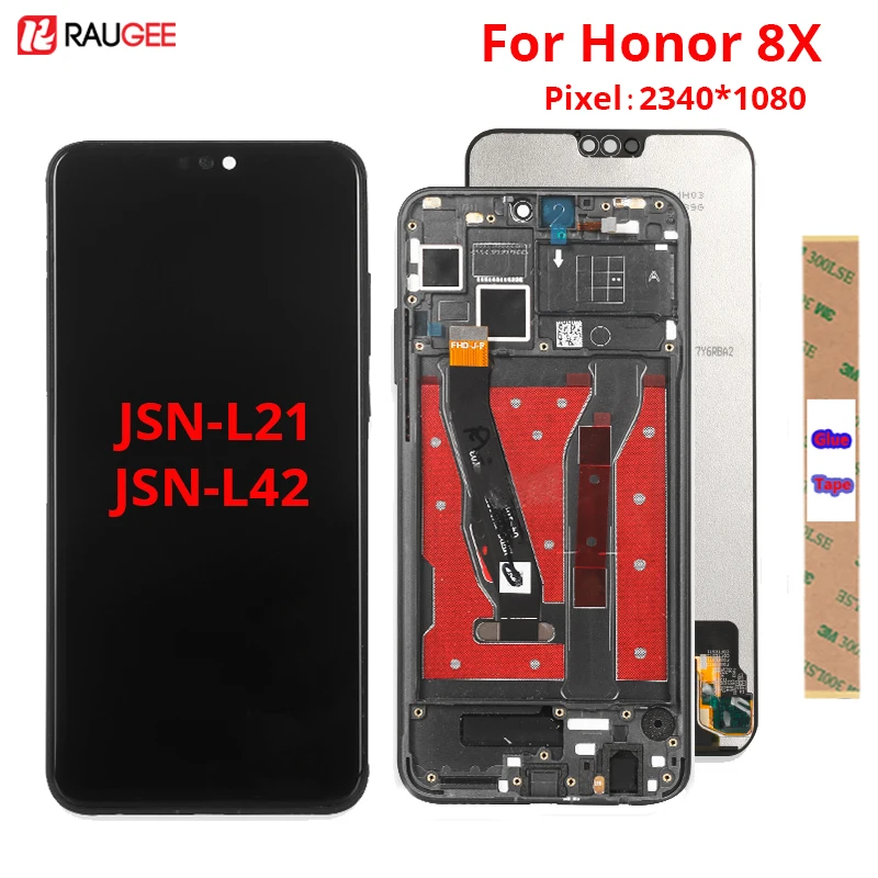 

Display For huawei honor 8X LCD Screen 100% Test Well Digitizer Assembly Screen LCD For huawei Honor 8X Pantalla JSN-L21 JSN-L42