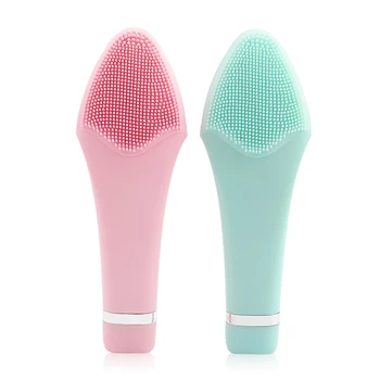 

Face Cleaning Mini Electric Massage Brush Washing Machine Waterproof Silicone Cleansing Tools