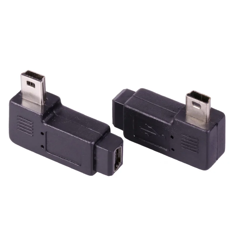 Мини usb папа к мини гнездовой разъем 90 градусов микро расширение адаптер 1