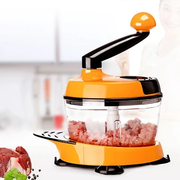 

Kitchen Meat Grinder Vegetable Chopper Home Manual Food Processor Baby Food Ingredients Meat Grinder Multifunctional