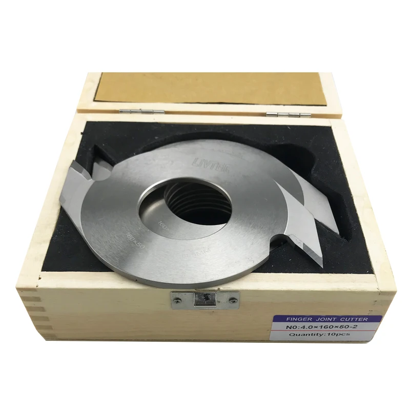 hot sale china supplier 10pcs carbide wood tct finger joint cutter for wood cutting timber laminate furniture jointing