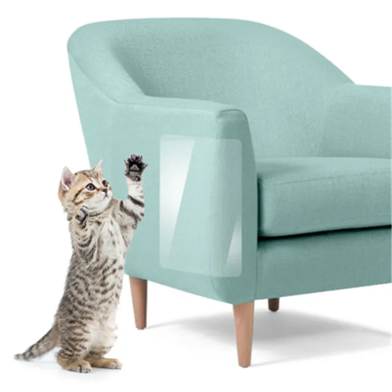 

4YANG 2Pcs/Set Cat Scratch Guards Flexible Kitten Cat Tree Sofa Furnitures Cats Scratching Post Protect Pads Paw Clawing Care