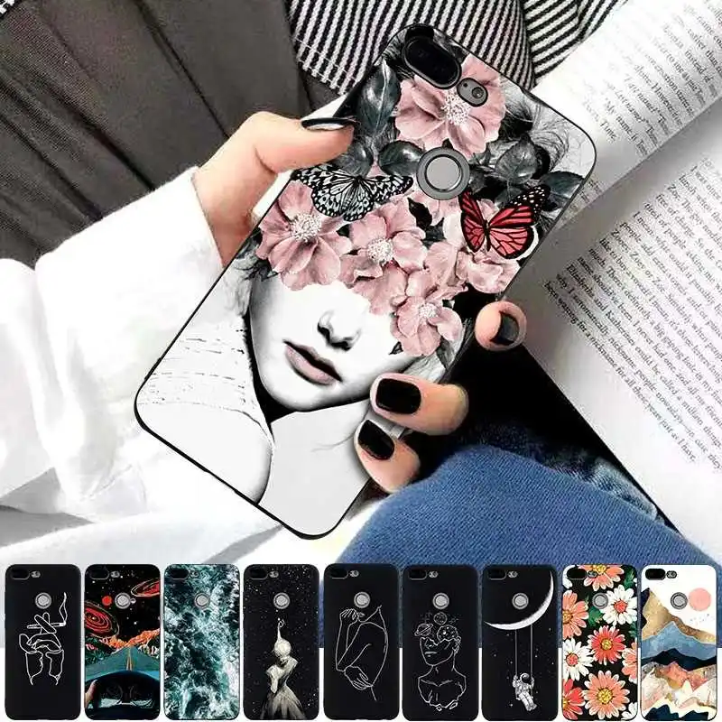 

Fashion YJ Pattern Soft TPU 5.65"For Huawei Honor 9 Lite Case For Huawei Honor 9 Lite Cell Phone Case Cover