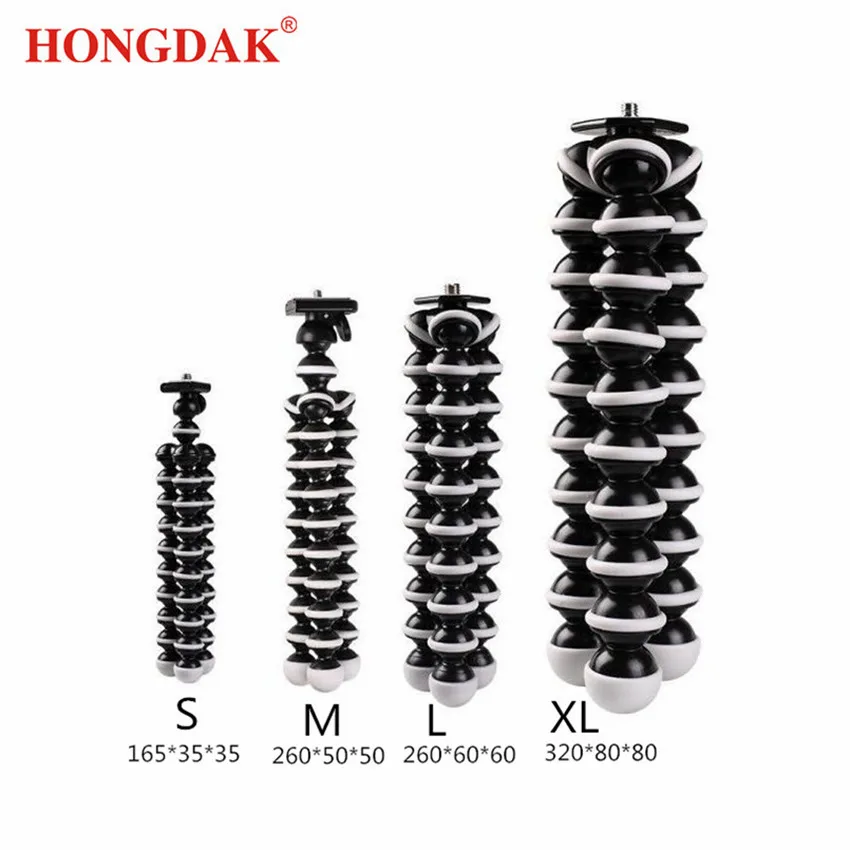 Быстрая доставка Hongdak S M L XL Размер Штатив Легкий Портативный Осьминог штатив для