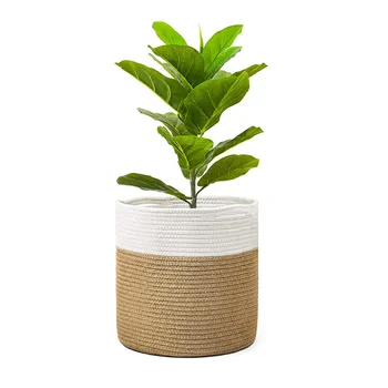 

Storage Basket Flower Basket Flowerpot Storage Basket Flower Pot Office Home Decor Storage Basket Round Cotton Storage Basket