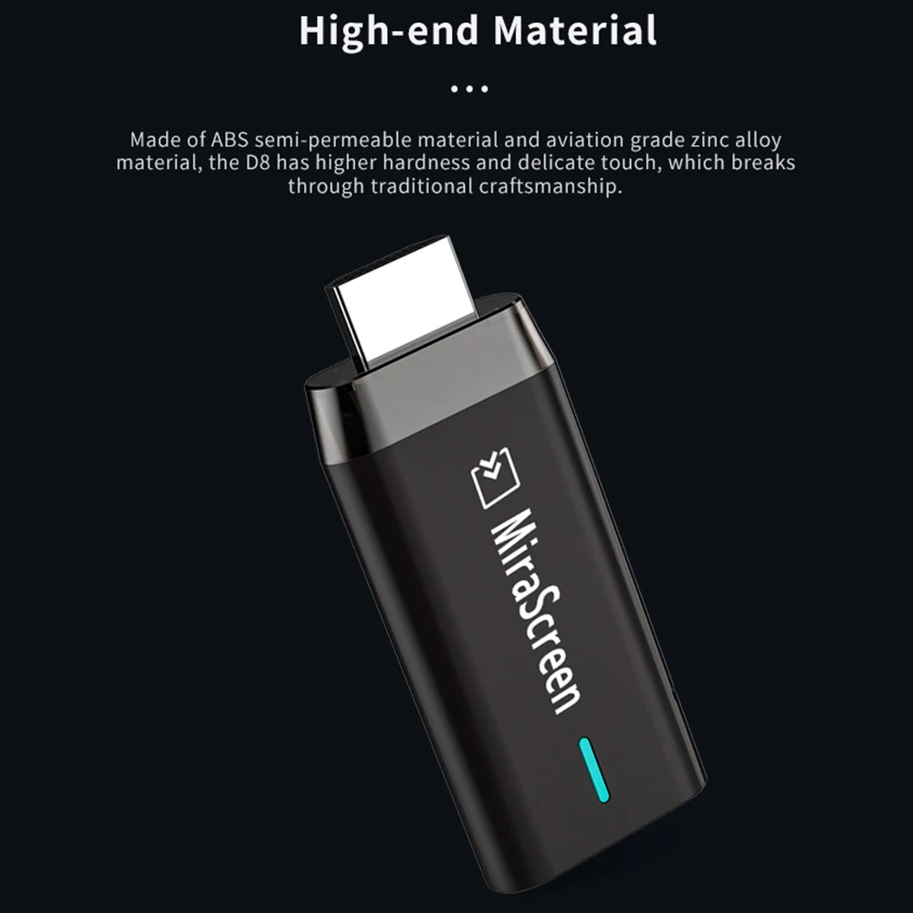 Mirascreen D8 5G двухдиапазонный 1080P Miracast беспроводной DLNA AirPlay HDMI tv Stick Wifi Дисплей ТВ ключ приемник для YouTube