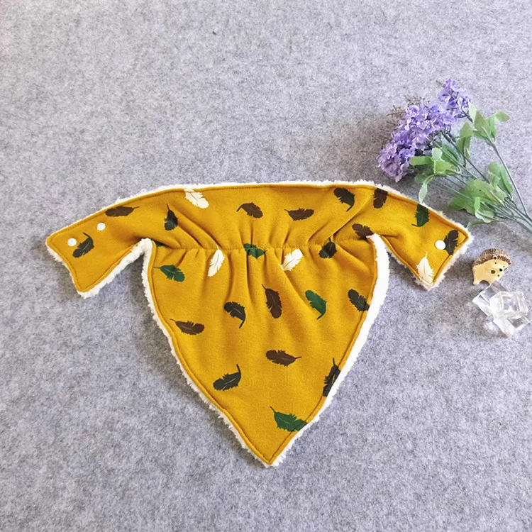 Yellow Детский шарф, детский шарф из муслина, бандана, нагрудники для новорожденных, младенец, девочка, малыш, зимний весенний шарф, детский нагрудник, подарок - Цвет: Yellow