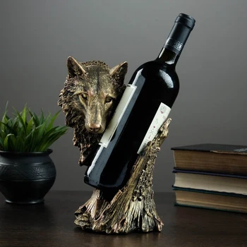 

Bottle stand "Wolf" bronze 14x16x25cm 4241545