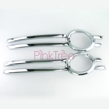 

For Audi Q5 2009 2010 2011 2012 Chrome Front Foglight Cover Fog Lamps Trims ABS Car Styling Accessories Tunling accessories