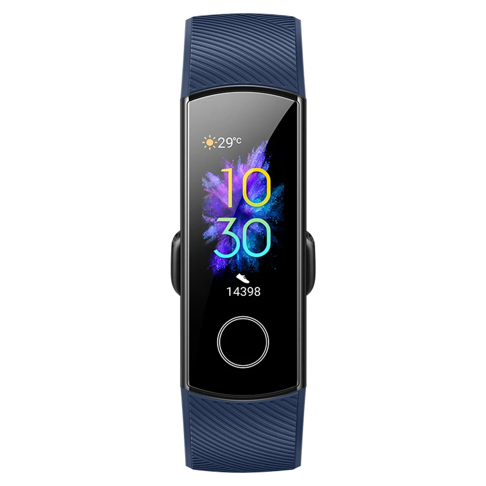 Original Huawei Honor Band 5 4 Smart Band Oximeter Color Screen Blood Oxygen Heart Rate Monitor 5ATM Waterproof Honor Band 5 NFC